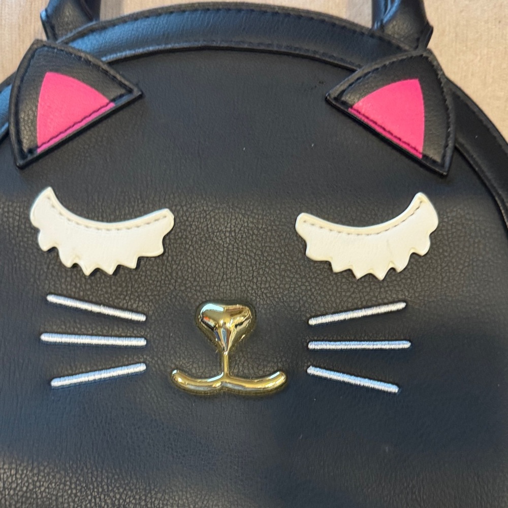 Betsey Johnson Black Cat Mini Bag - Picture 2 of 11